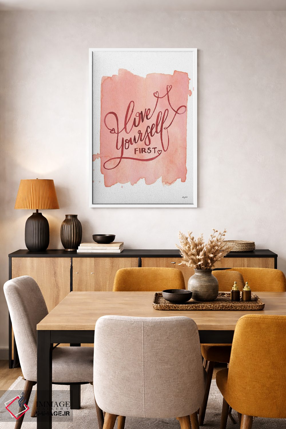 تابلو دکوراتیو اول خودت را دوست داشته باش اثر کلسی مک نت - D5W