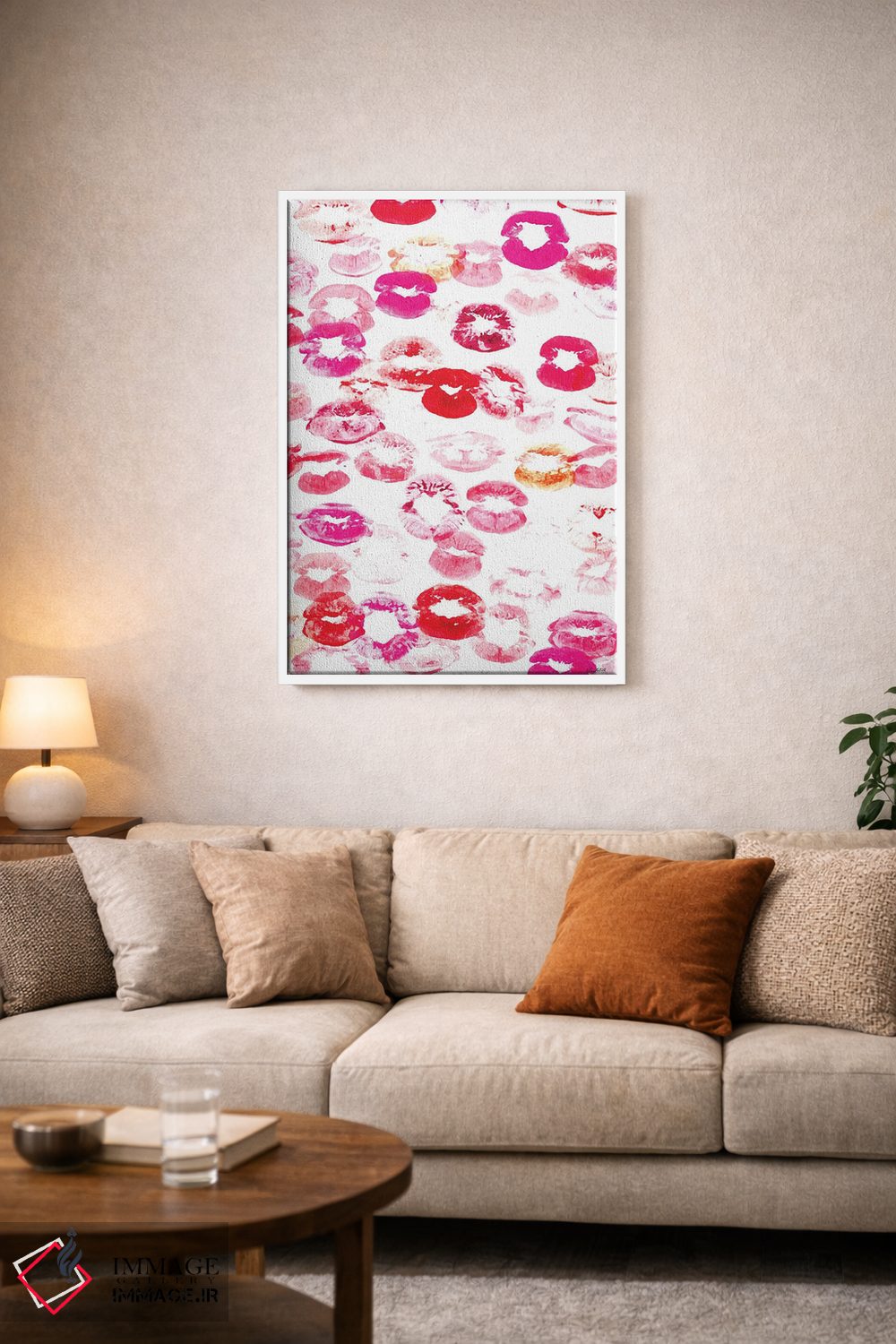 تابلو دکوراتیو بوسه اثر کلسی مک نت - D2W
