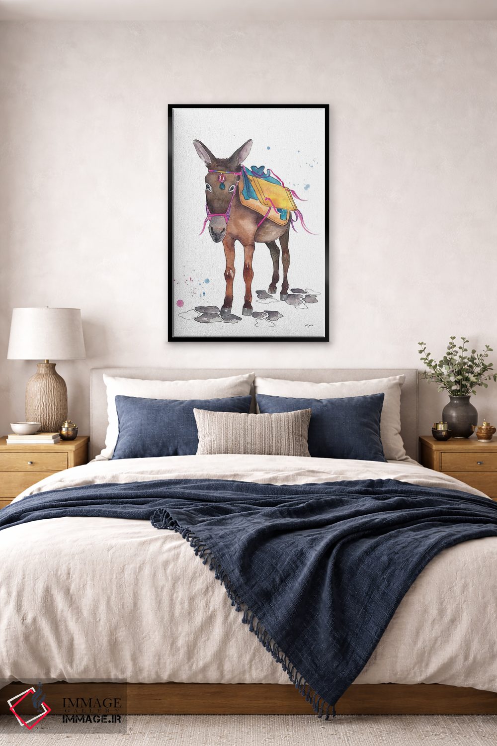 تابلو دکوراتیو الاغ یونانی اثر کلسی مک نت - D6B