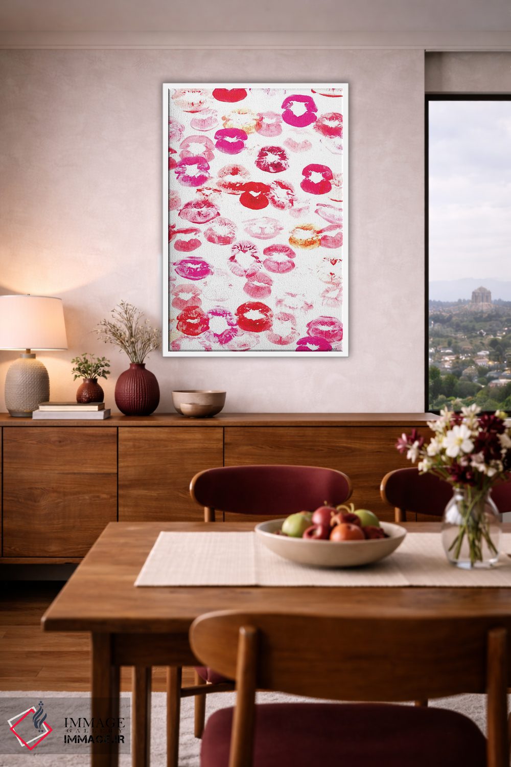 تابلو دکوراتیو بوسه اثر کلسی مک نت - D3W