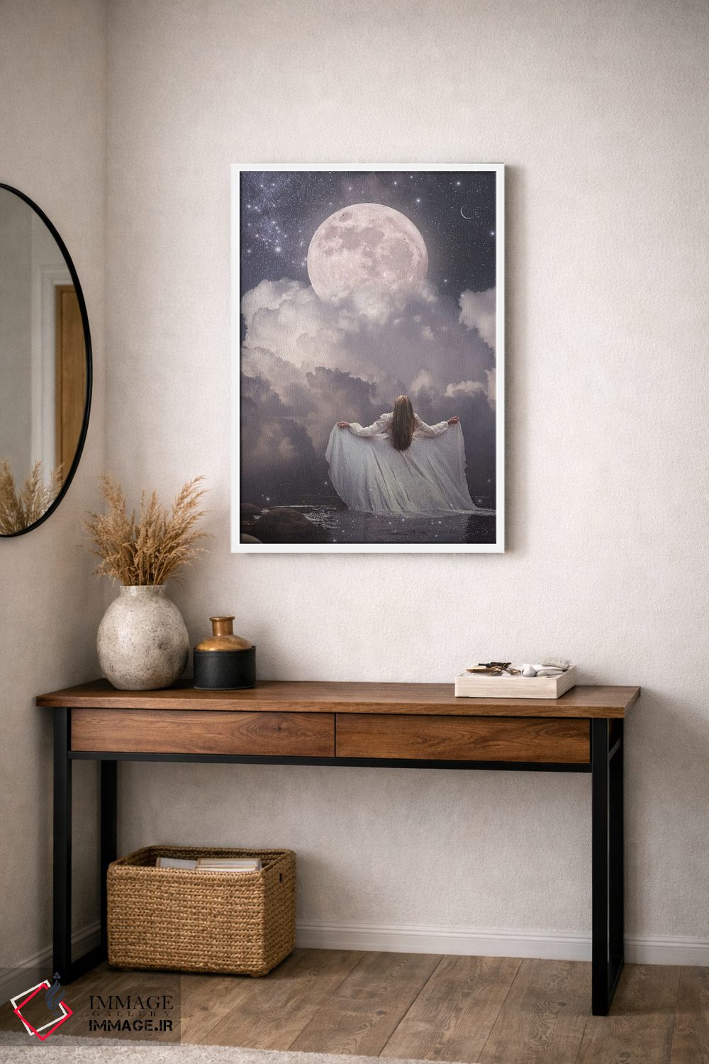 تابلو دکوراتیو فصل سرطان اثر مدنایت مون ویژوالز - D4W