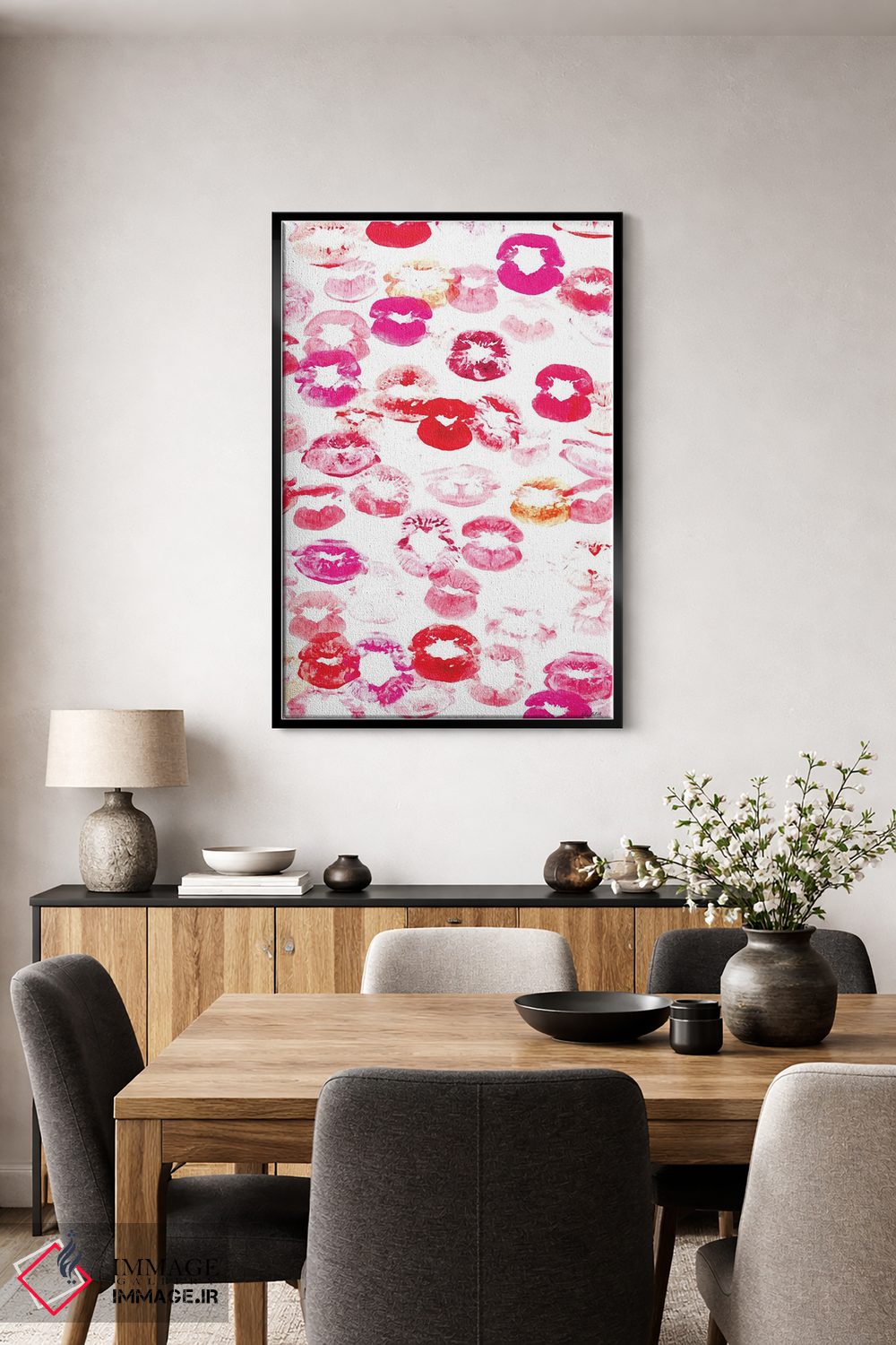 تابلو دکوراتیو بوسه اثر کلسی مک نت - D4B