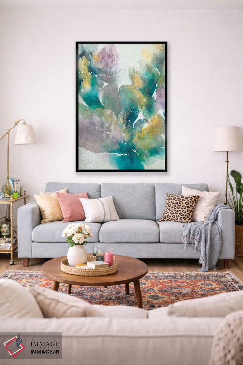 تابلو انتزاعی میکا اثر کی. ناری - D1B