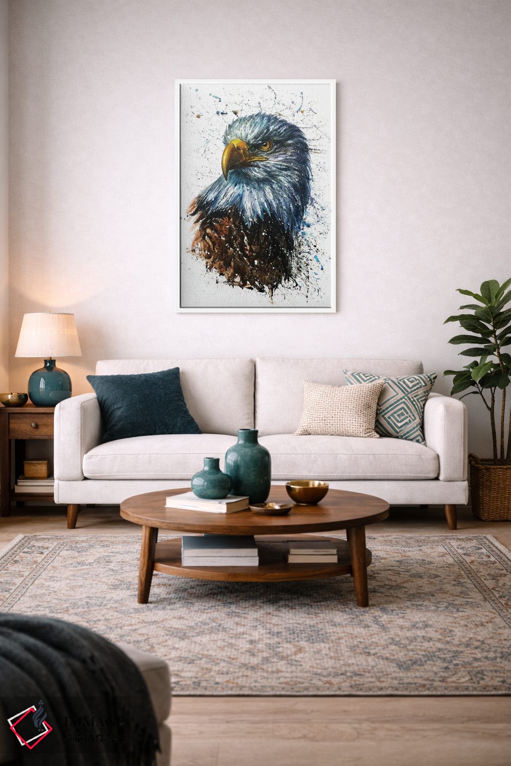 تابلو دکوراتیو عقاب آمریکایی اثر کنستانتین کالینین - D2W
