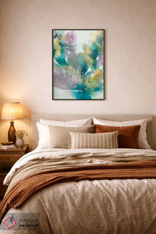 تابلو انتزاعی میکا اثر کی. ناری - D5B