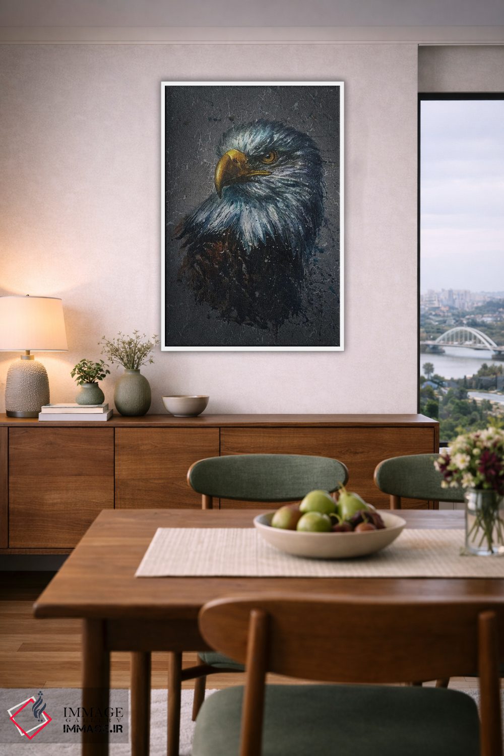 تابلو دکوراتیو عقاب آمریکایی اثر کنستانتین کالینین - D6W