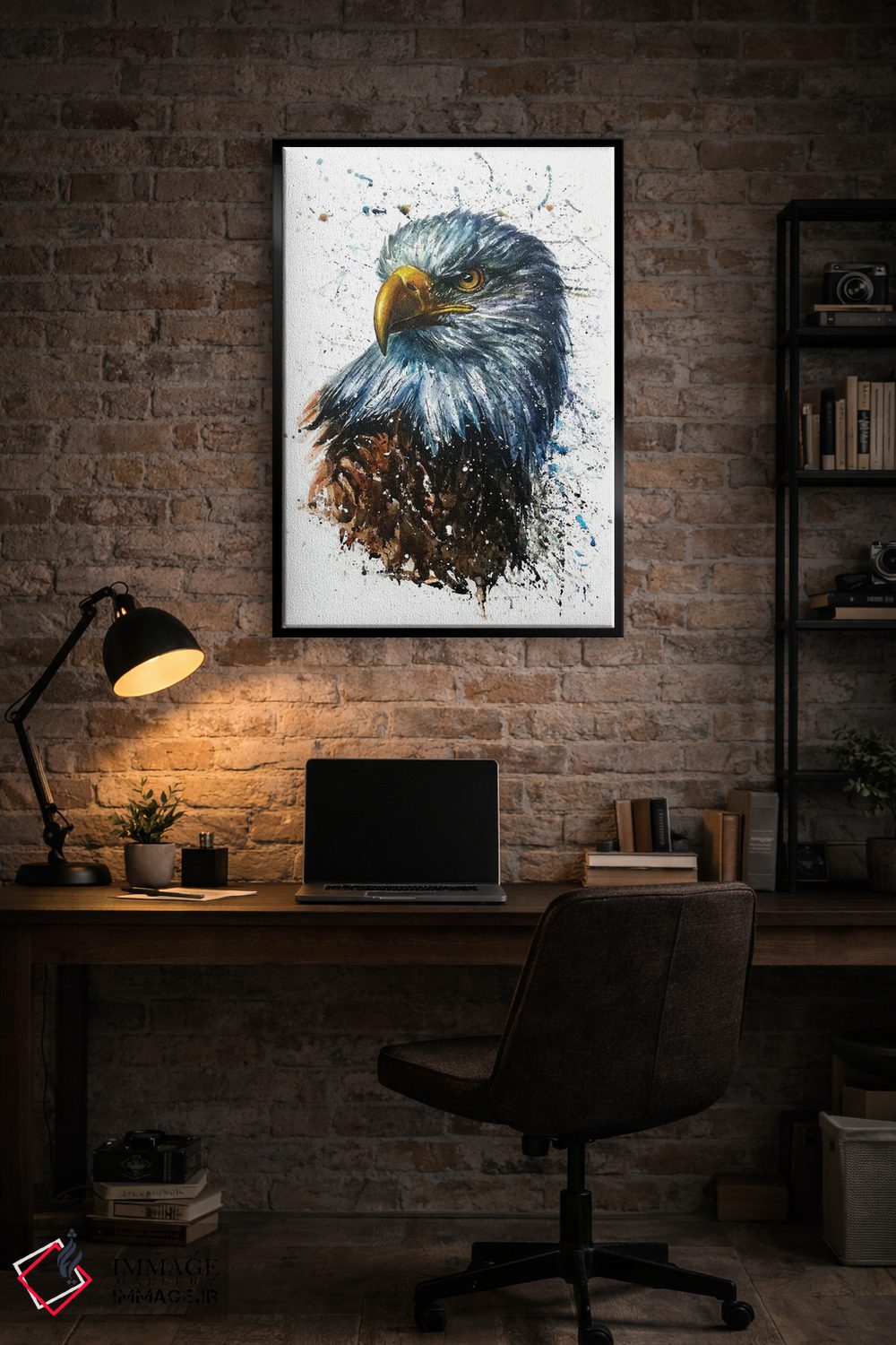 تابلو دکوراتیو عقاب آمریکایی اثر کنستانتین کالینین - D5B