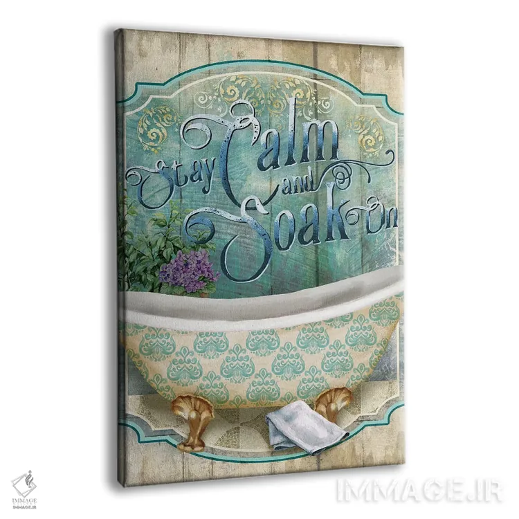 تابلو دکوراتیو غوطه ور شو اثر کنراد ناتسن - نمای پرسپکتیو محصول