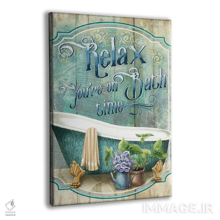 تابلو دکوراتیو زمان حمام توست اثر کنراد ناتسن - نمای پرسپکتیو محصول