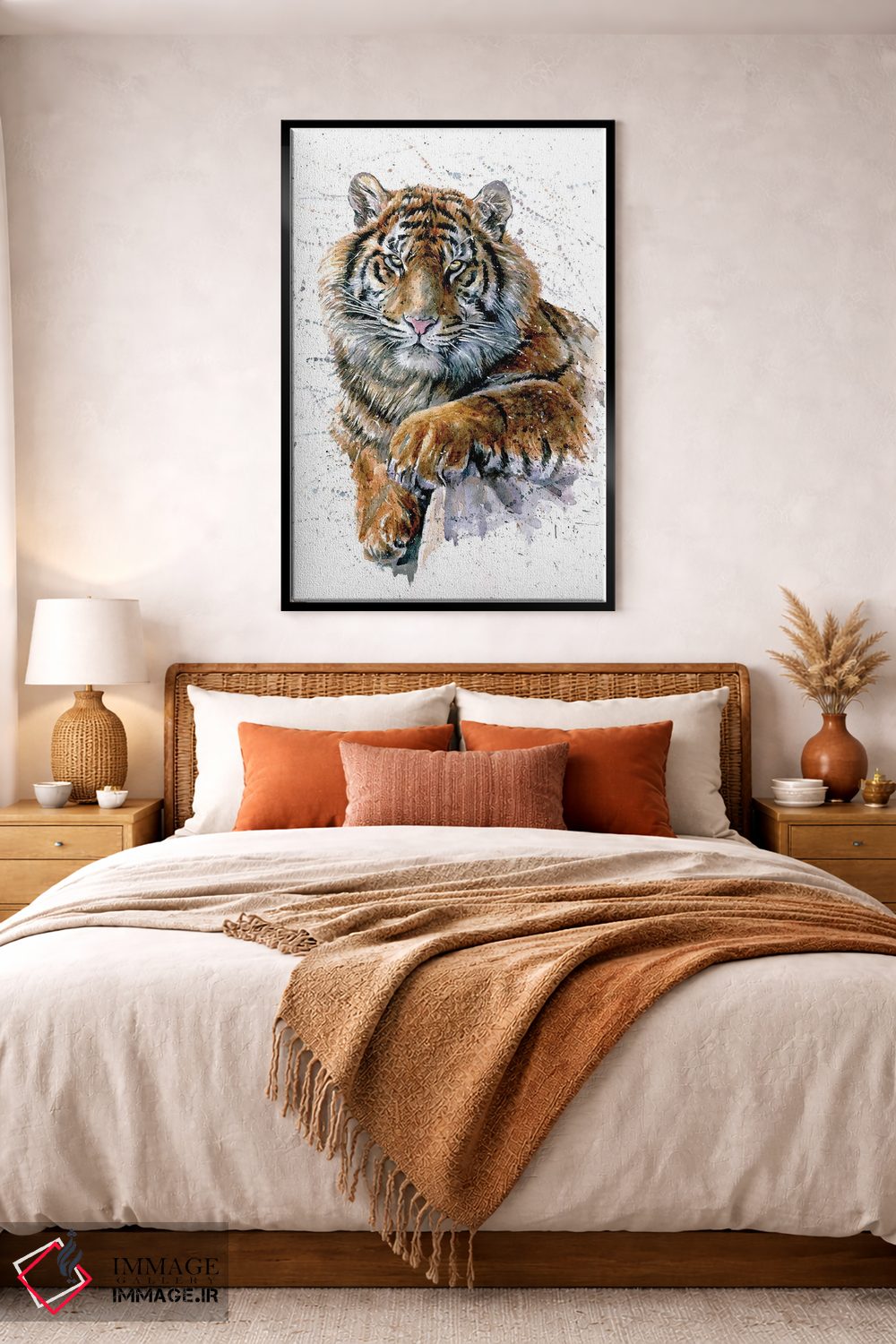 تابلو دکوراتیو ببر II اثر کنستانتین کالینین - D3B