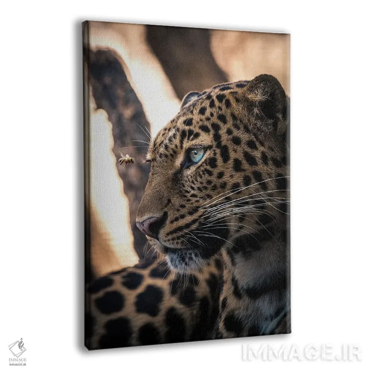 تابلو دکوراتیو منظره شیر اثر میلوش کارانوویچ - نمای پرسپکتیو محصول