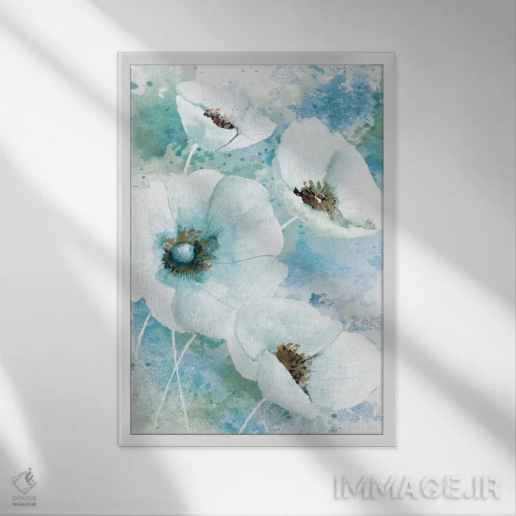 تابلو دکوراتیو ساده و زیبا I اثر کنراد ناتسن - نمای قابدار سفید