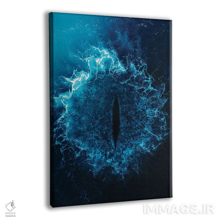 تابلو دکوراتیو چشم سائورون اثر میلوش کارانوویچ - نمای پرسپکتیو محصول