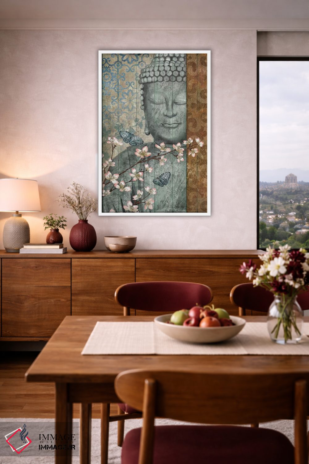 تابلو دکوراتیو بودا اثر کنراد ناتسن - D3W