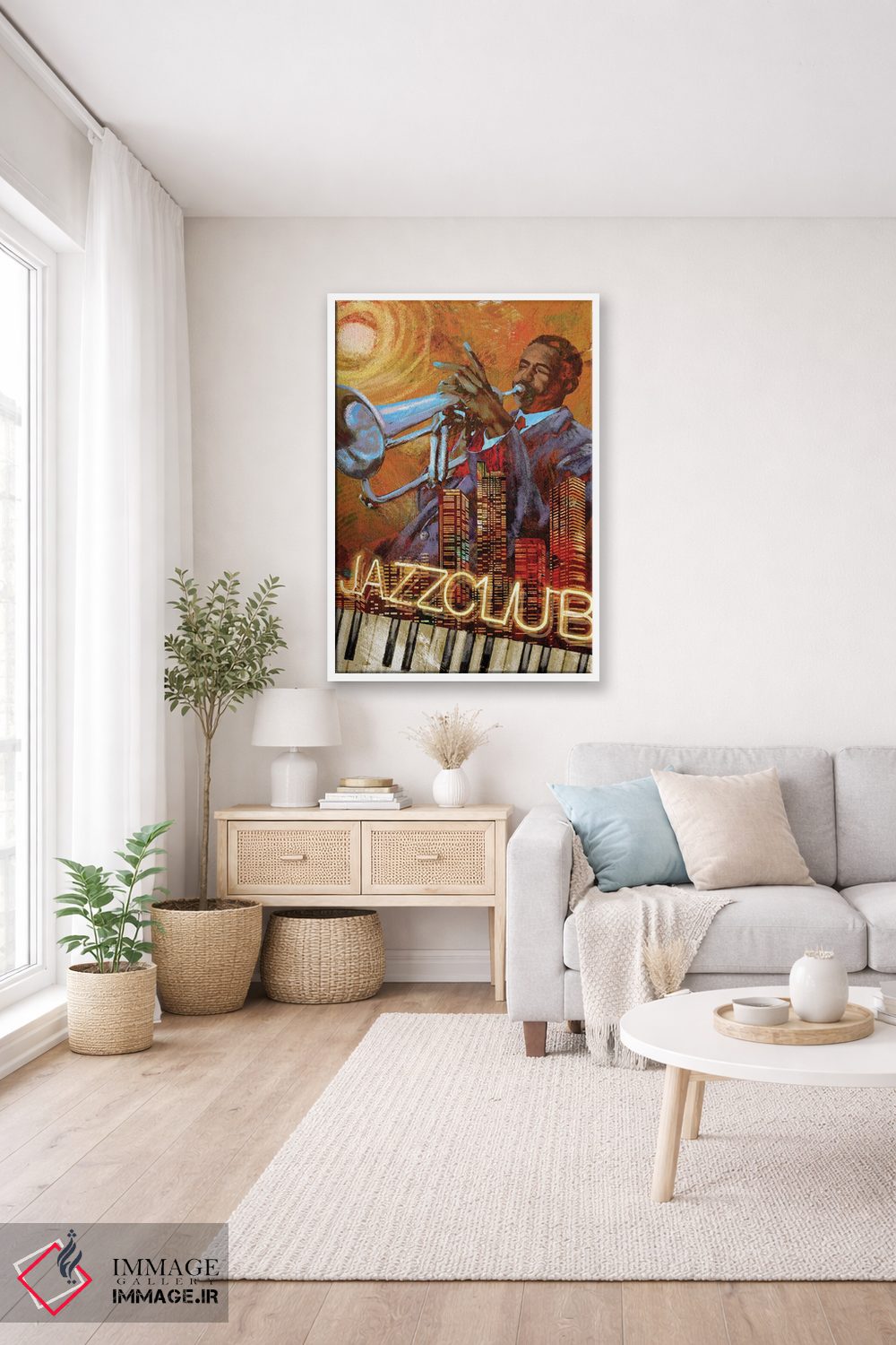 تابلو دکوراتیو کلوب جاز اثر کنراد ناتسن - D3W