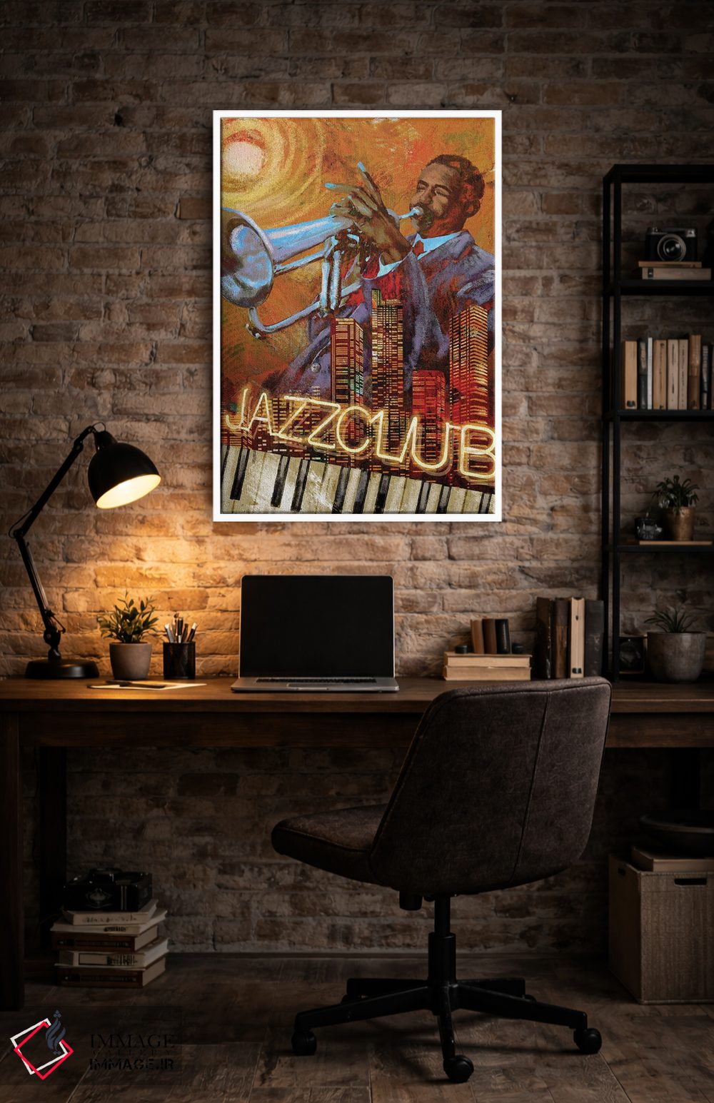 تابلو دکوراتیو کلوب جاز اثر کنراد ناتسن - D4W