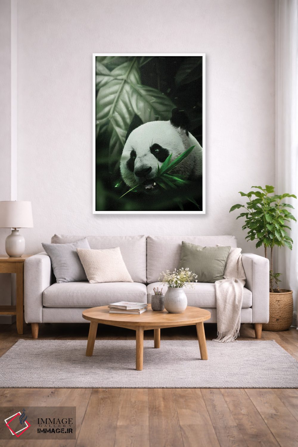 تابلو دکوراتیو پاندا اثر میلوش کارانوویچ - D1W