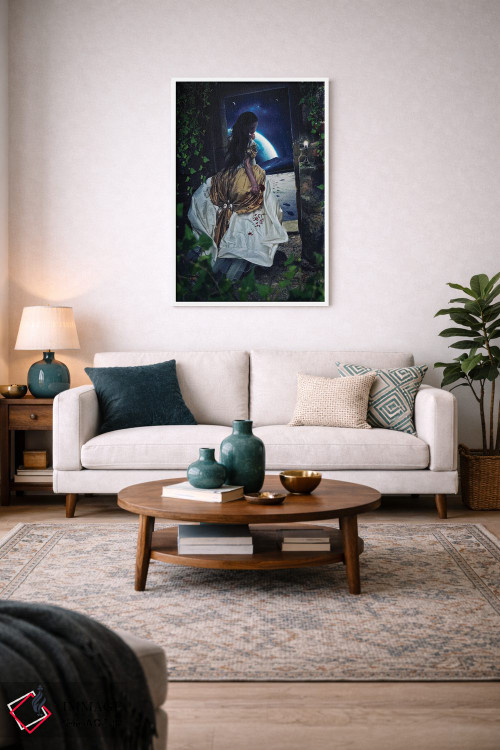 تابلو دکوراتیو رهاشده اثر میلوش کارانوویچ - D3W