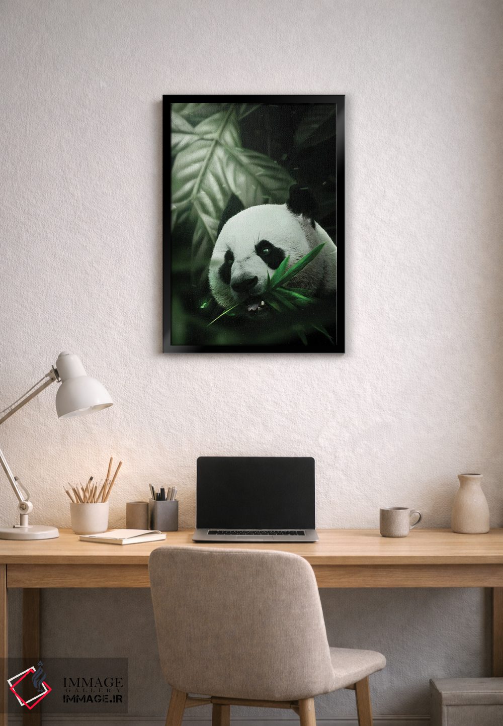 تابلو دکوراتیو پاندا اثر میلوش کارانوویچ - D2B