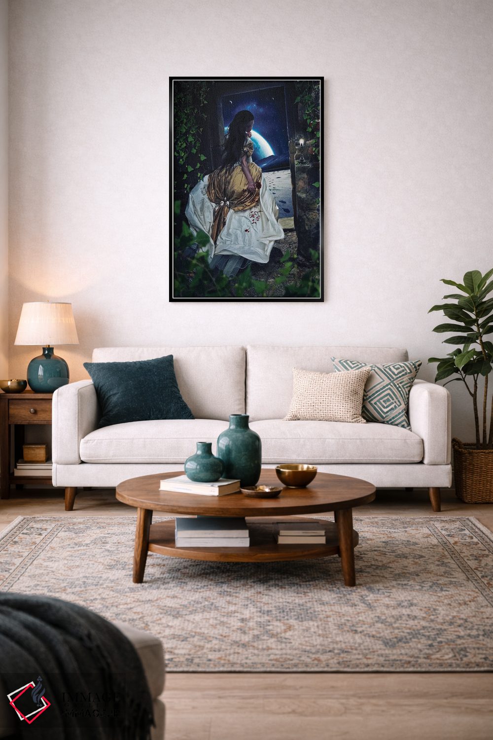 تابلو دکوراتیو رهاشده اثر میلوش کارانوویچ - D4B