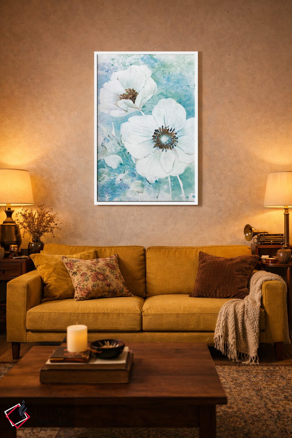 تابلو دکوراتیو ساده و زیبا II اثر کنراد ناتسن - D3W