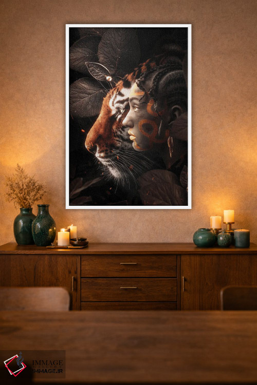 تابلو دکوراتیو برادر و خواهر اثر میلوش کارانوویچ - D1W