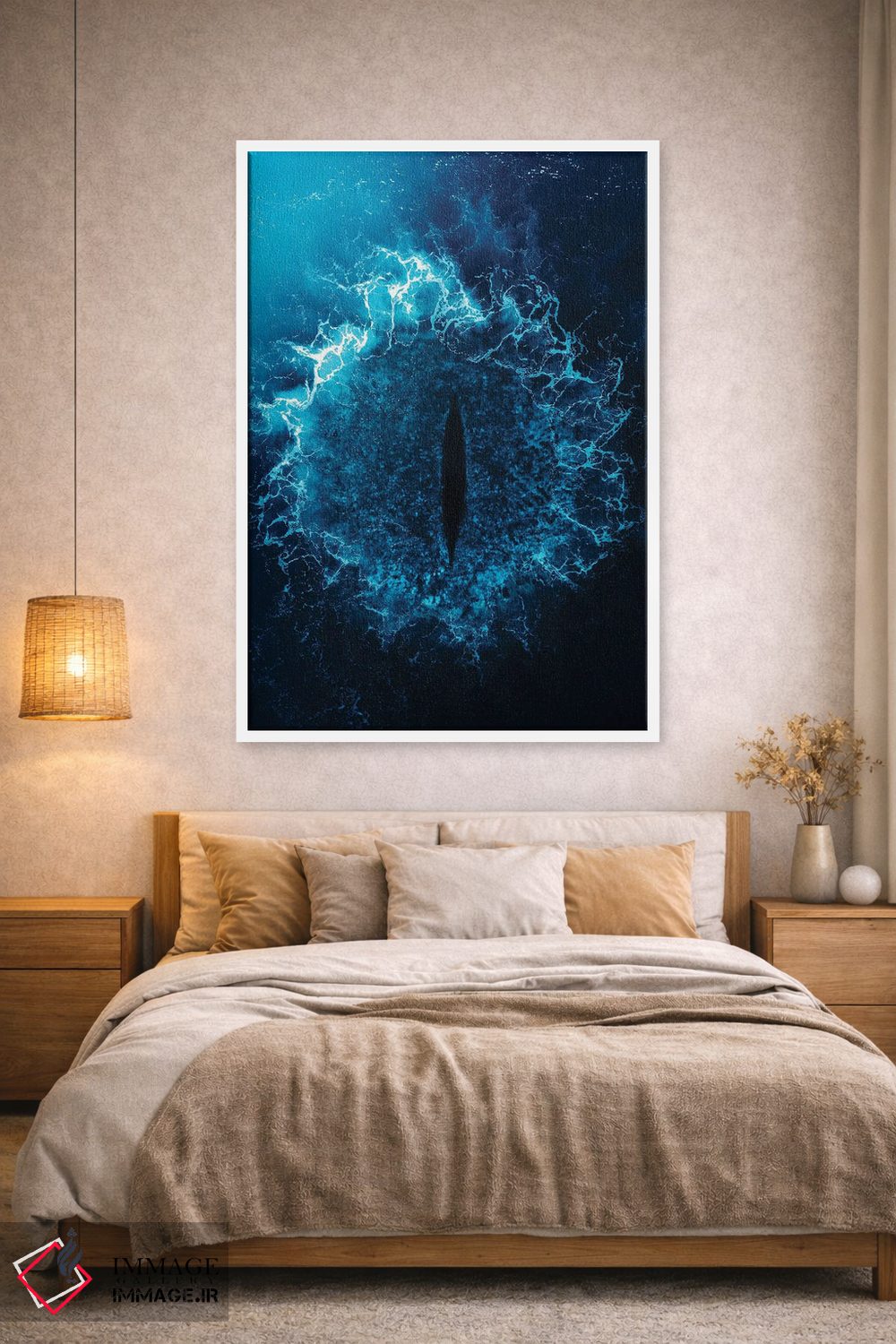 تابلو دکوراتیو چشم سائورون اثر میلوش کارانوویچ - D1W