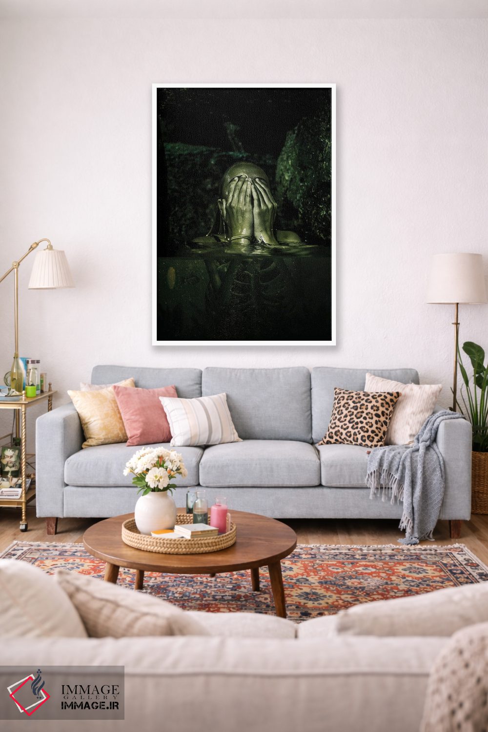 تابلو دکوراتیو آب رادیواکتیو اثر میلوش کارانوویچ - D1W