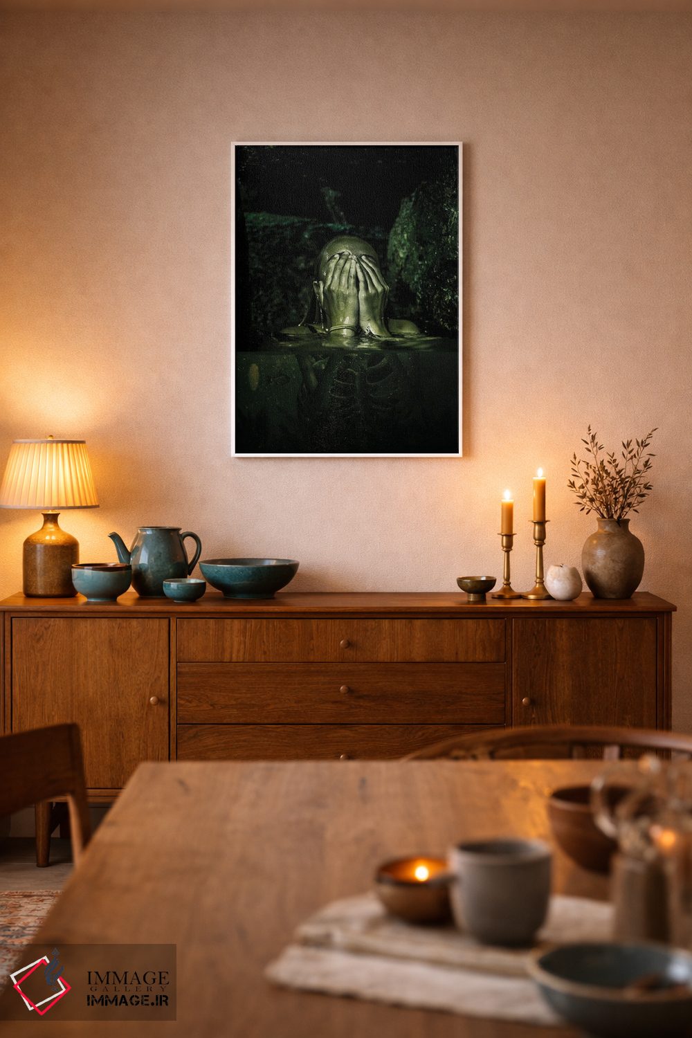 تابلو دکوراتیو آب رادیواکتیو اثر میلوش کارانوویچ - D5W