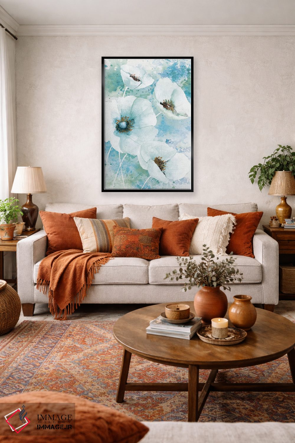 تابلو دکوراتیو ساده و زیبا I اثر کنراد ناتسن - D3B