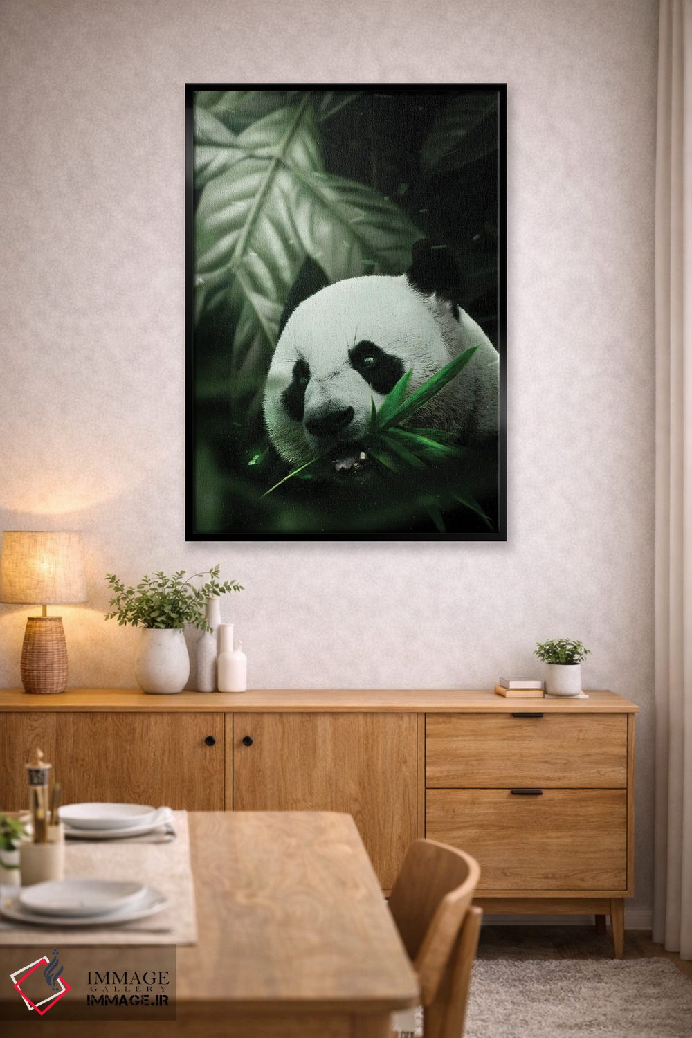 تابلو دکوراتیو پاندا اثر میلوش کارانوویچ - D5B
