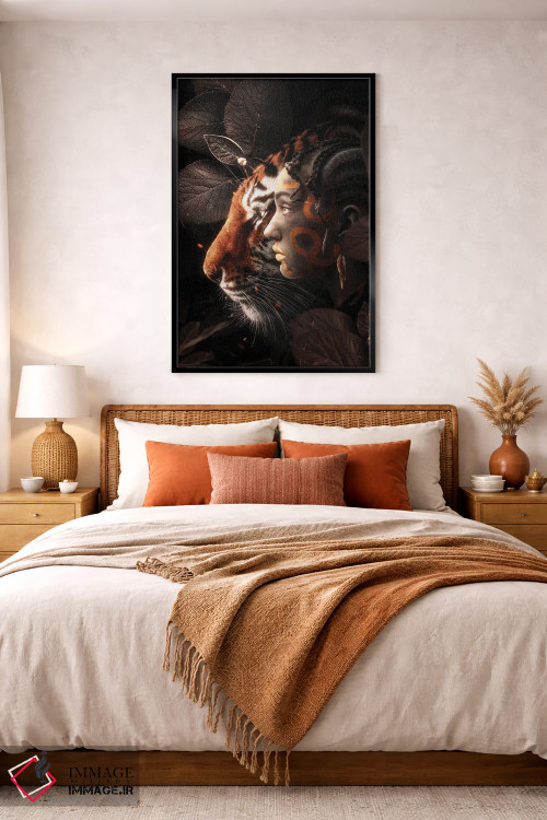 تابلو دکوراتیو برادر و خواهر اثر میلوش کارانوویچ - D3B