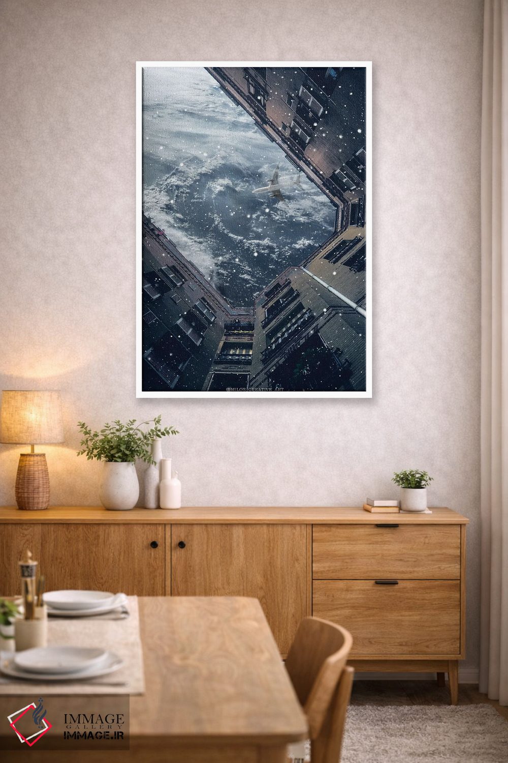 تابلو دکوراتیو روز زمین اثر میلوش کارانوویچ - D3W