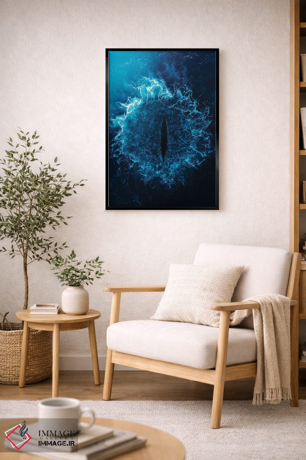 تابلو دکوراتیو چشم سائورون اثر میلوش کارانوویچ - D3B