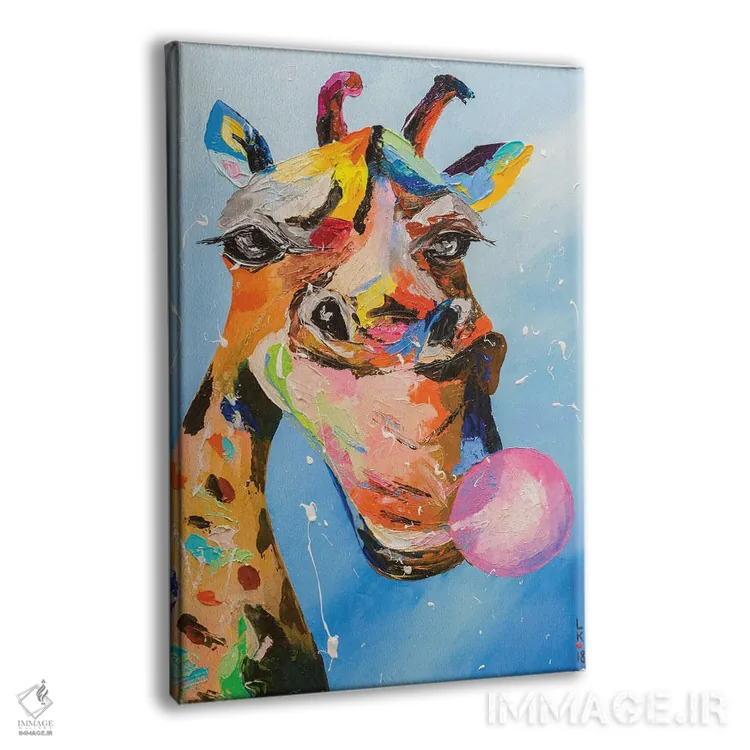 تابلو دکوراتیو دوست دارم فوت کنم اثر کوپتسووا آرت - نمای پرسپکتیو محصول