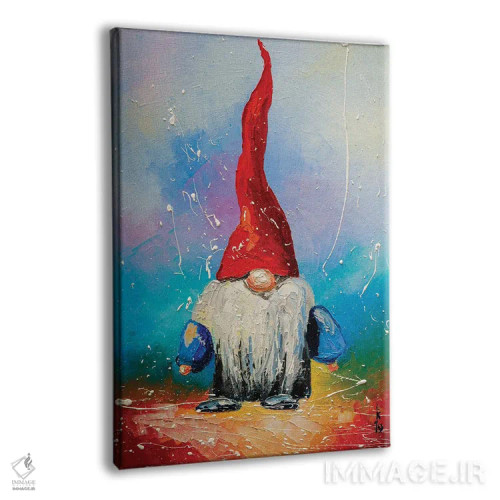 تابلو دکوراتیو من یک کوتوله ام اثر کوپتسووا آرت - نمای پرسپکتیو محصول