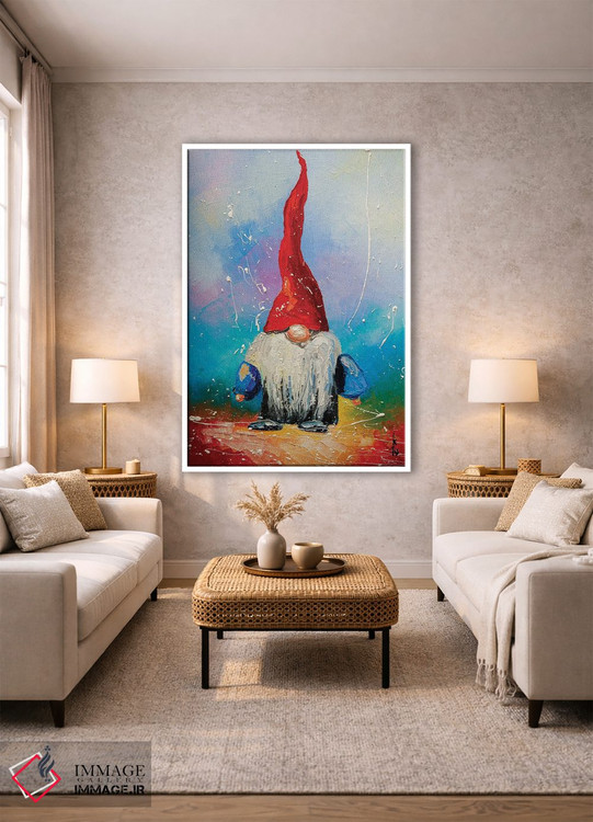 تابلو دکوراتیو من یک کوتوله ام اثر کوپتسووا آرت - D1W