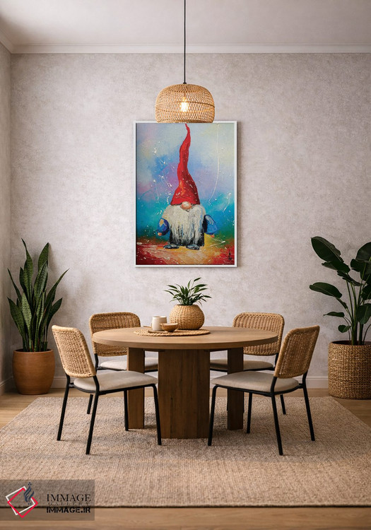 تابلو دکوراتیو من یک کوتوله ام اثر کوپتسووا آرت - D3W