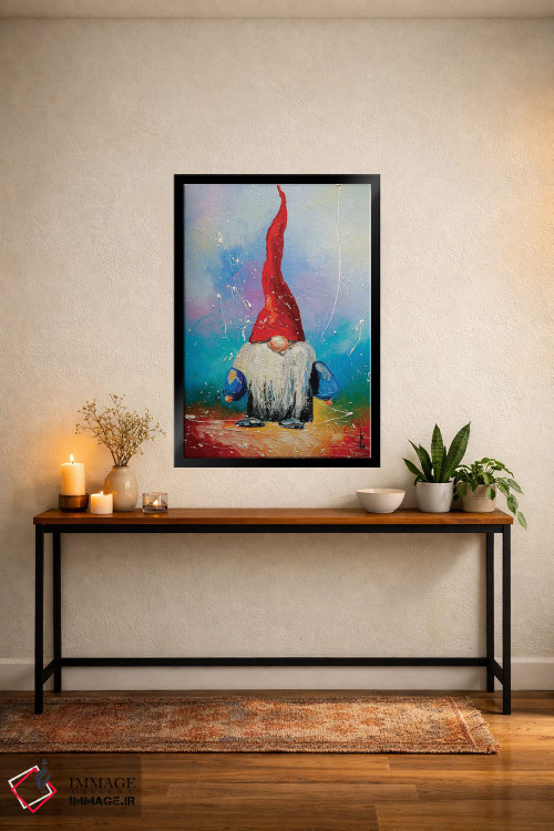 تابلو دکوراتیو من یک کوتوله ام اثر کوپتسووا آرت - D5B