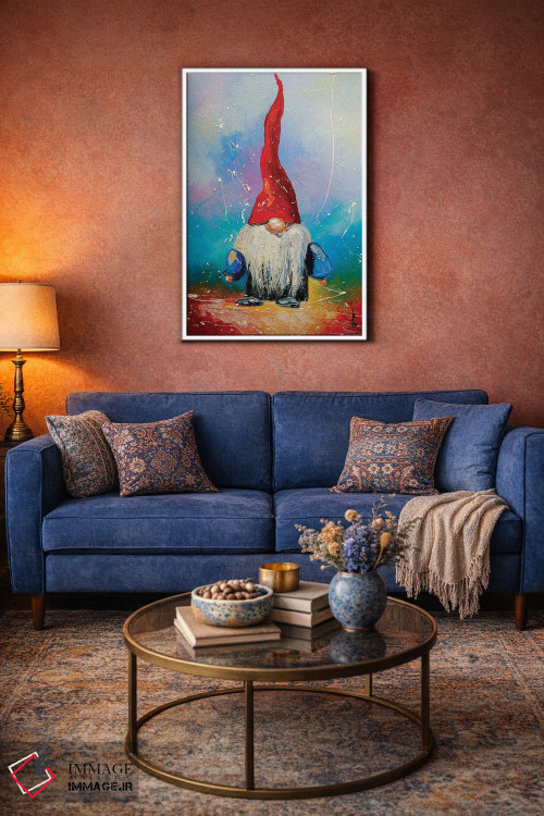 تابلو دکوراتیو من یک کوتوله ام اثر کوپتسووا آرت - D4W