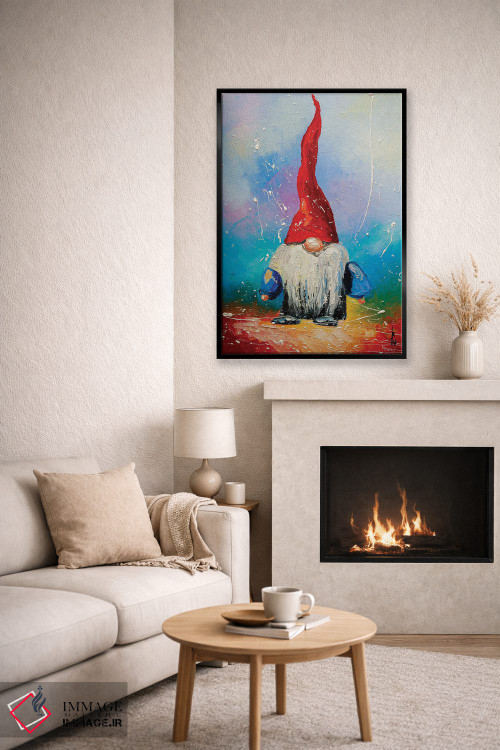 تابلو دکوراتیو من یک کوتوله ام اثر کوپتسووا آرت - D6B