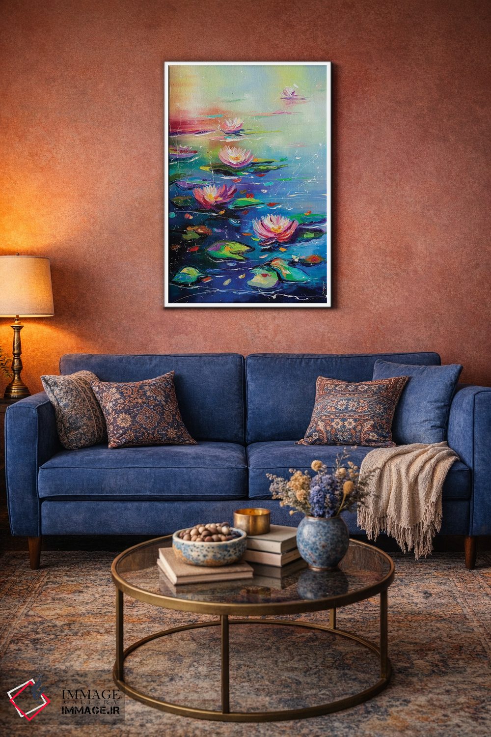 تابلو دکوراتیو برکه زیبا اثر کوپتسووا آرت - D3W