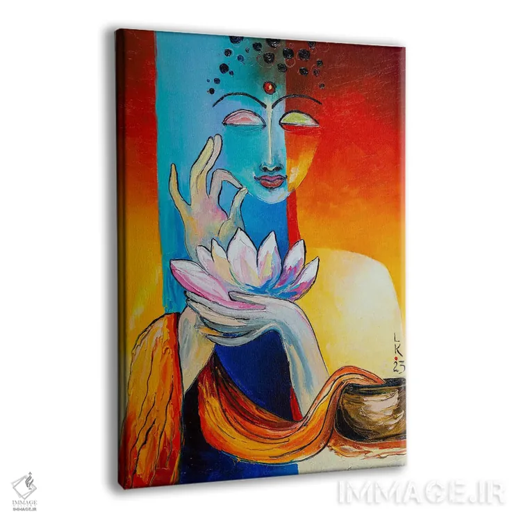 تابلو دکوراتیو مدیتیشن اثر کوپتسووا آرت - نمای پرسپکتیو محصول