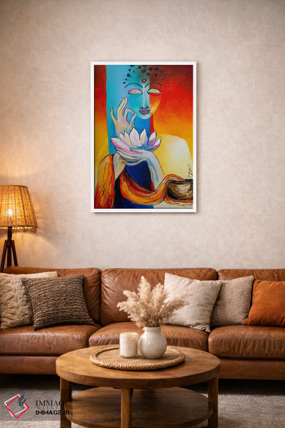 تابلو دکوراتیو مدیتیشن اثر کوپتسووا آرت - D2W