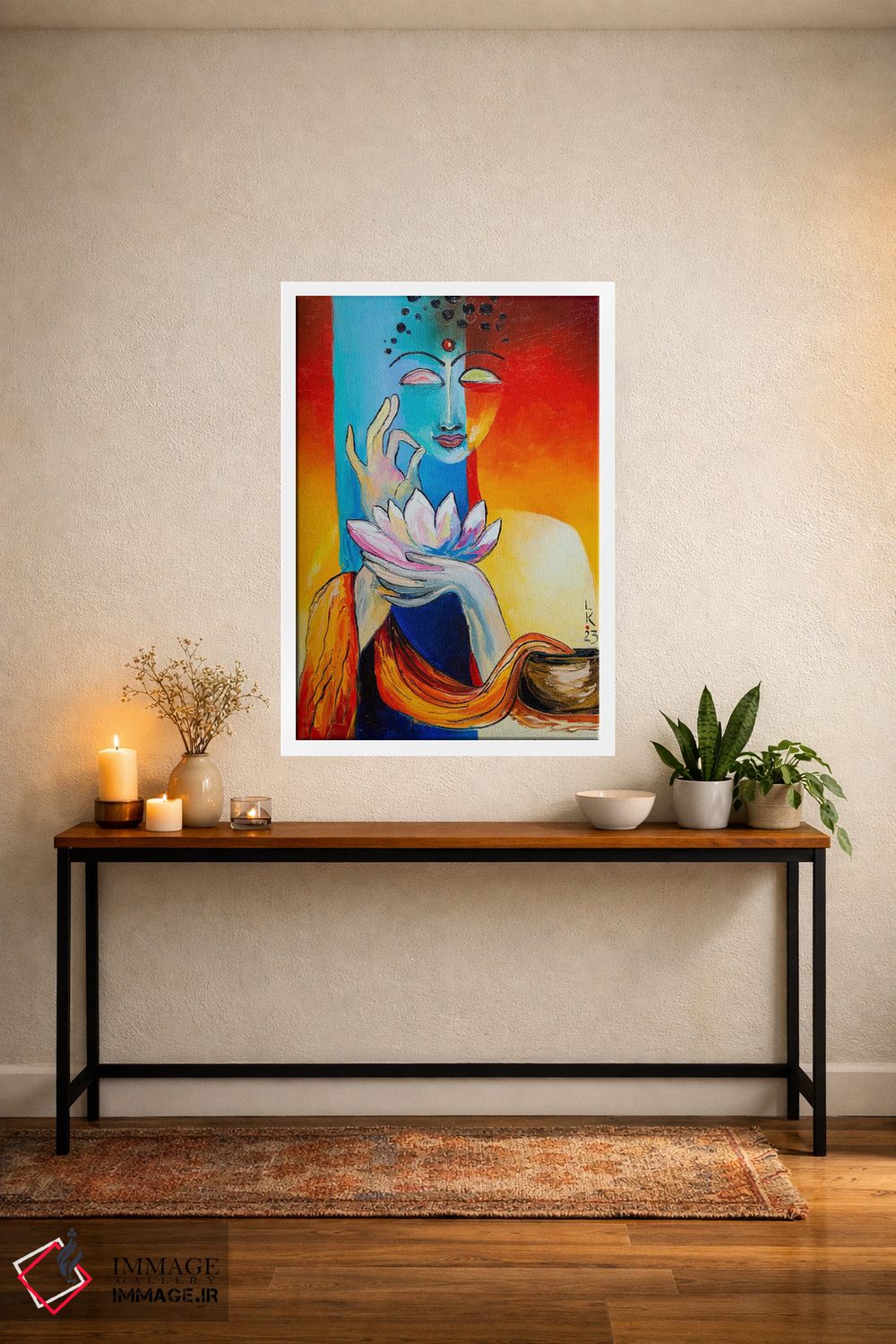 تابلو دکوراتیو مدیتیشن اثر کوپتسووا آرت - D4W