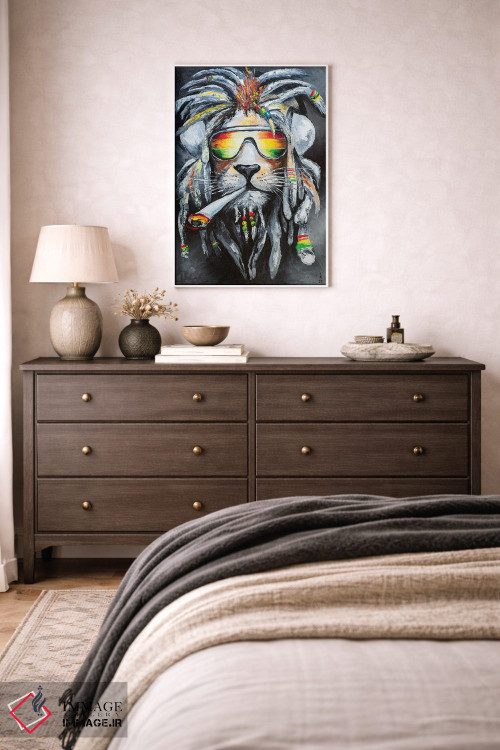 تابلو دکوراتیو حالم خوب است اثر کوپتسووا آرت - D3W