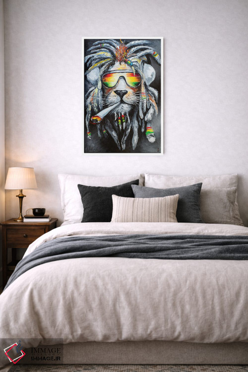 تابلو دکوراتیو حالم خوب است اثر کوپتسووا آرت - D5W