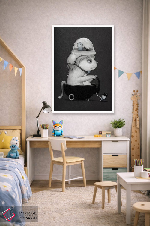 تابلو دکوراتیو هیروکی اثر کریستین آدام - D1W