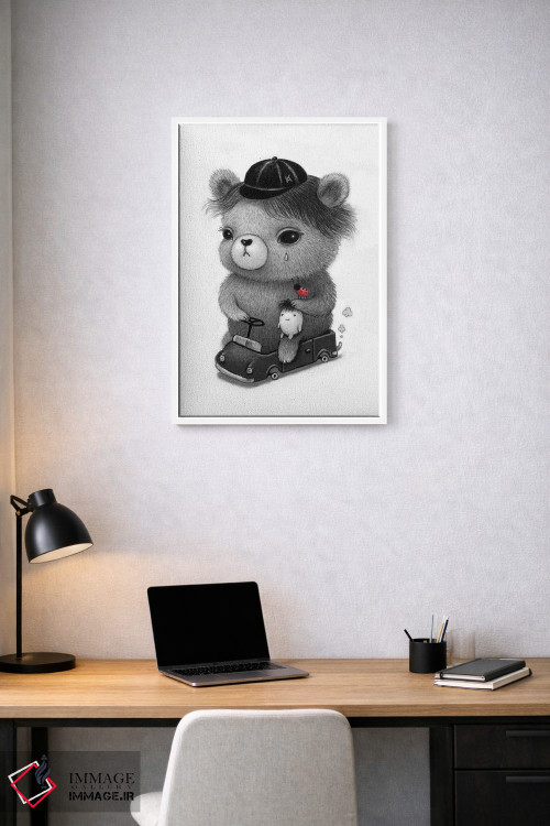 تابلو دکوراتیو آکمی اثر کریستین آدام - D1W