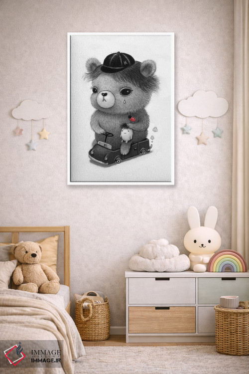 تابلو دکوراتیو آکمی اثر کریستین آدام - D3W